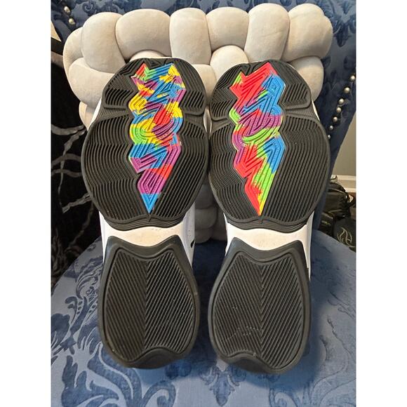 JORDAN ZION 2 'NOAH' Graffiti Strike White size 14.5/EU 45.5 - Picture 4 of 5